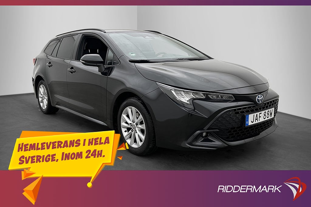 Toyota Corolla Touring Hybrid 140hk Kamera Navi Rattvärme