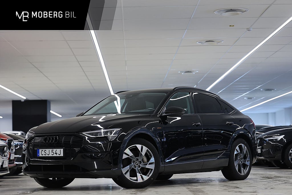 Audi E-Tron Sportback 55 Quattro 408hk *Kampanj!* Navi Värmare