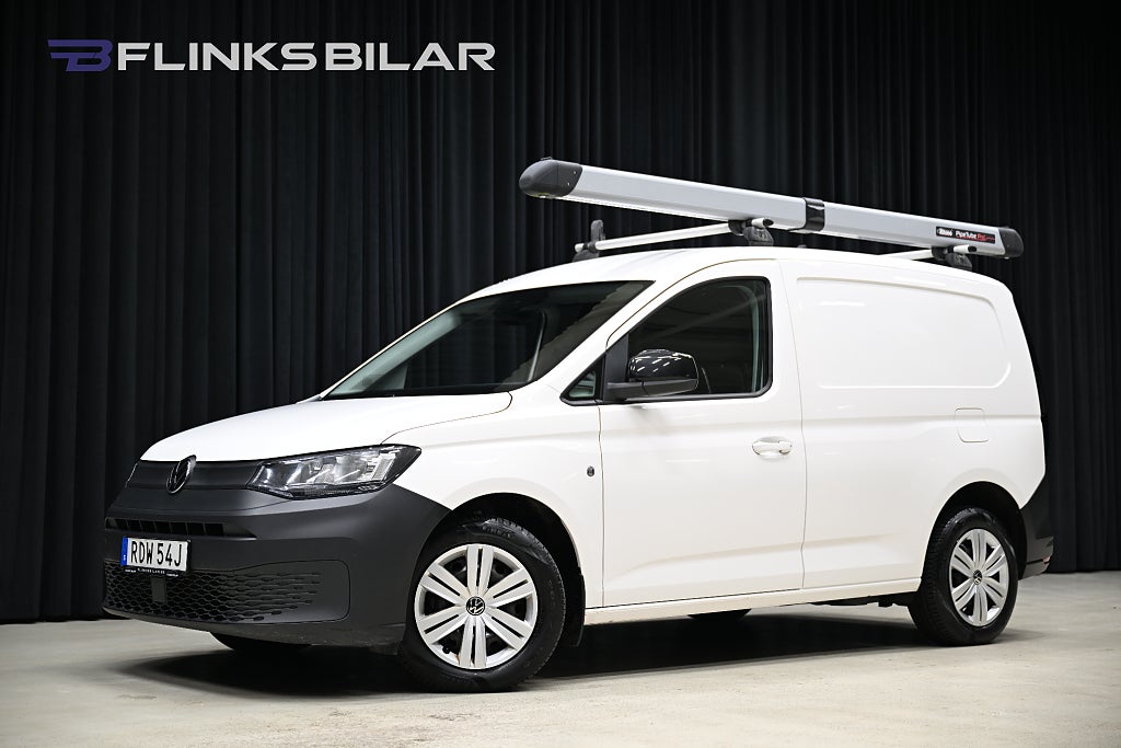 Volkswagen Caddy 2.0 TDI 75HK Servicebil|Inredd|Pipetube|Backkamera|Moms