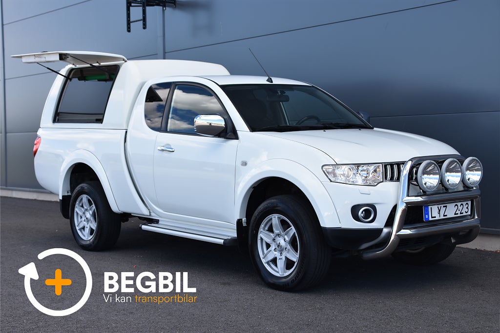 Mitsubishi L200 2.5 DI-D 4WD Club Cab / Drag / Lågväxel / 4108 mil !!