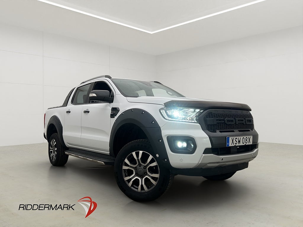 Ford ranger Wildtrak 213hk 4x4 Värmare Diff Drag Skinn MOMS