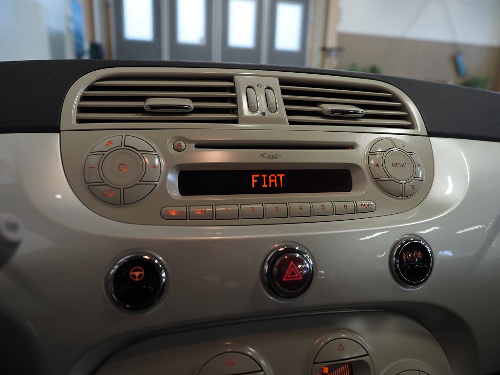 Fiat 500C 1.2 8V 69hk Lounge Cab | Skinn |
