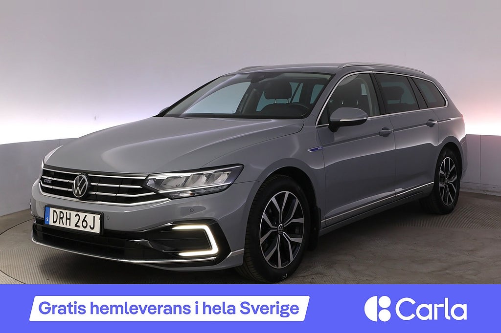 Volkswagen Passat Variant GTE Drag Cockpit Kamera CarPlay