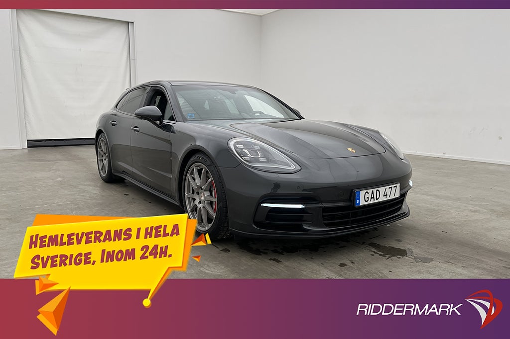 Porsche Panamera 4 Sport Turismo 330hk Chrono BOSE Pano PASM