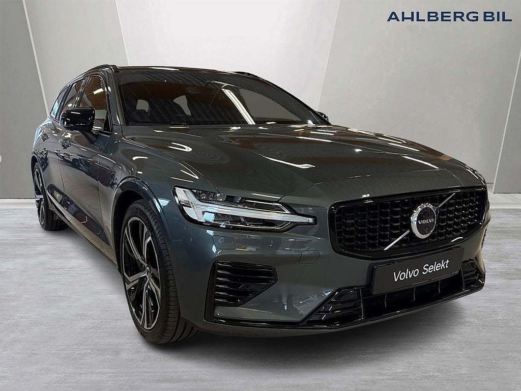 Volvo V60 T6 Plus Dark Nordic Edition, Nappaläder, Teknik...