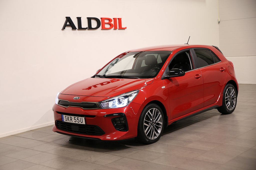 Kia Rio T-GDI 120hk GT Line Aut / Backkamera 