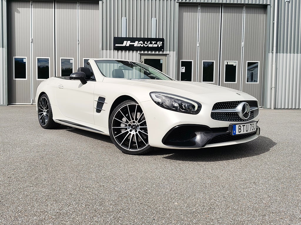 Mercedes-Benz SL 500 9G-Tronic AMG Sport Euro 6 Designo Lågmil Se spec
