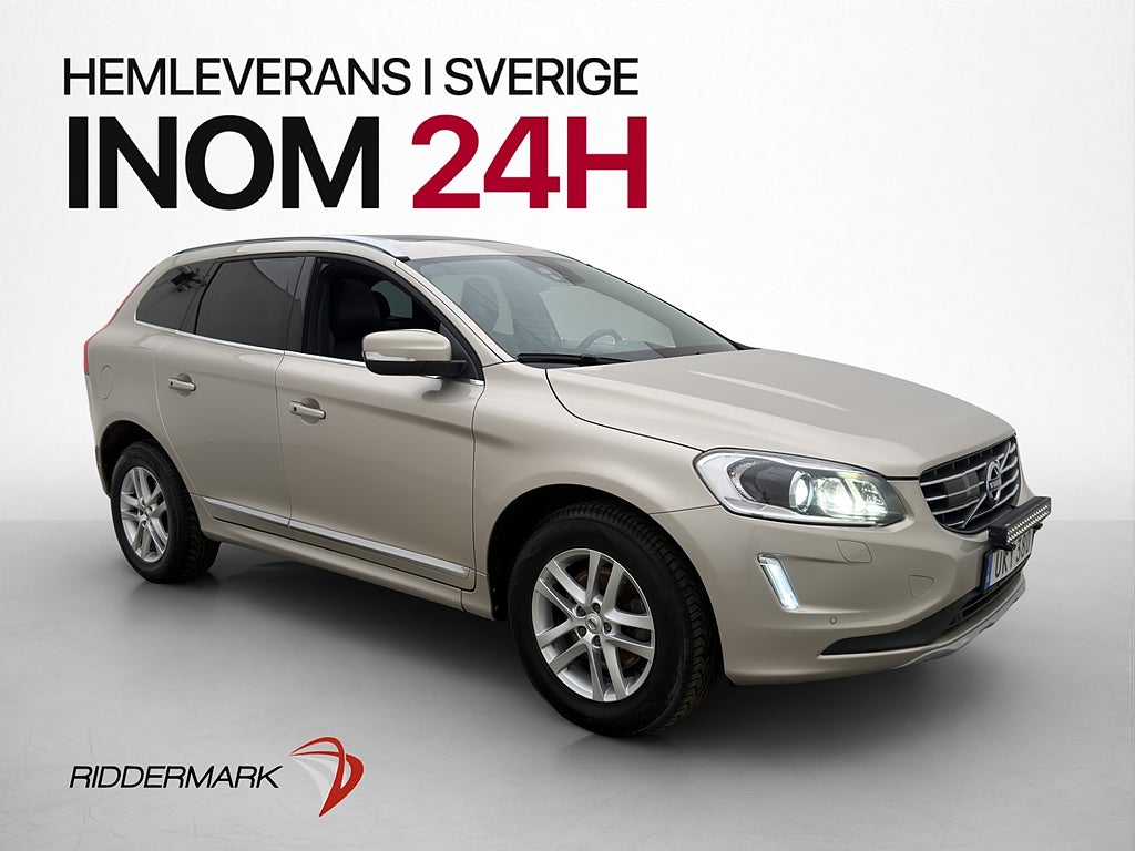 Volvo XC60 D4 AWD 190hk Summum VOC Drag Pano Kamera
