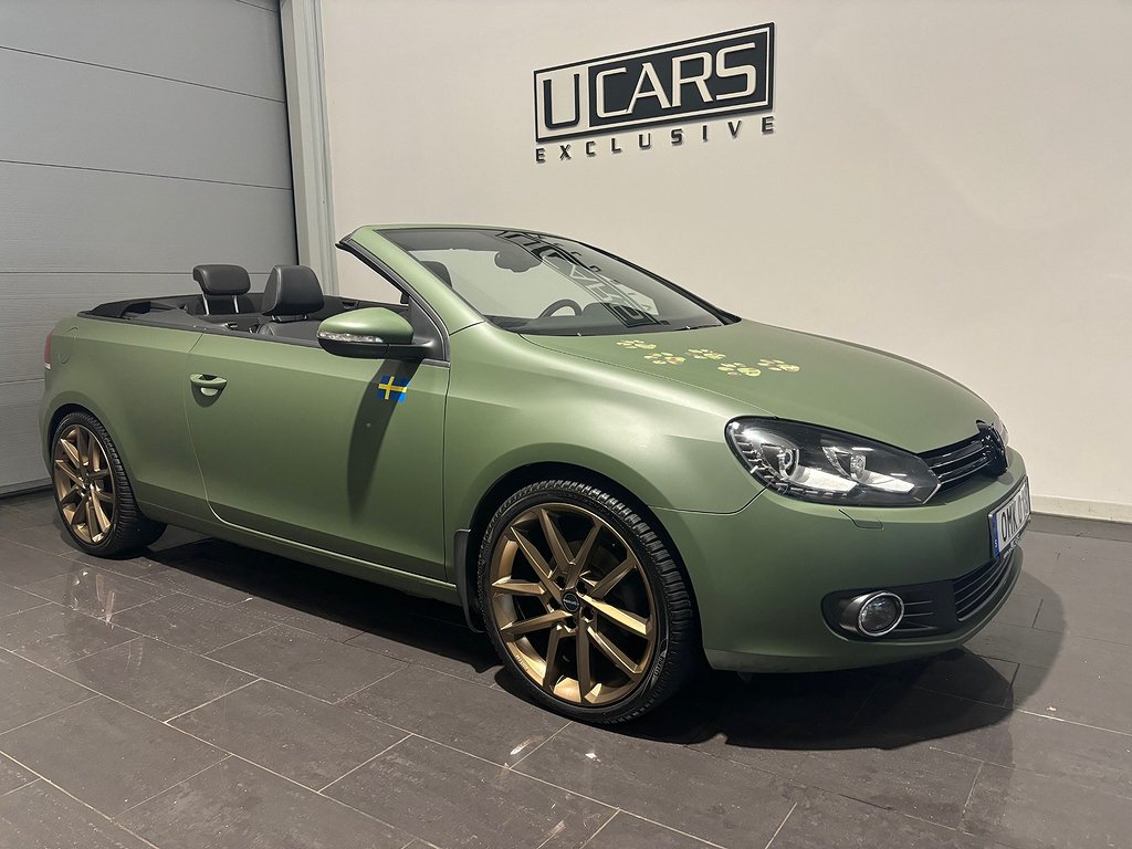 Volkswagen Golf Cabriolet 1.4 TSI / Svensksåld