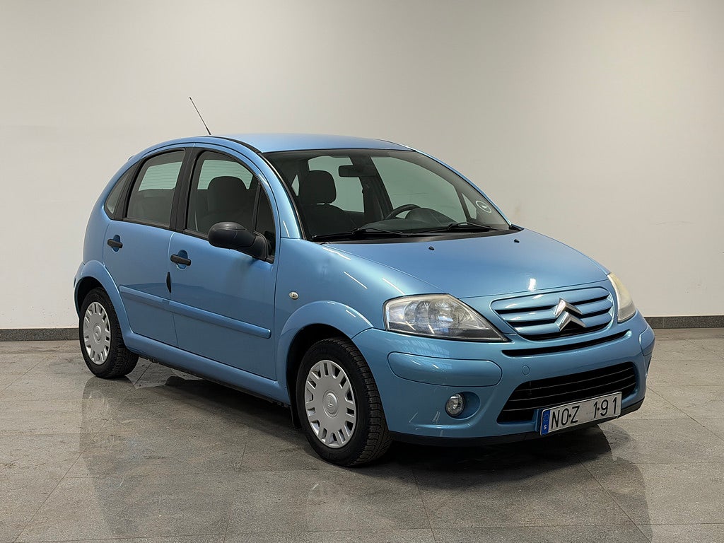 Citroën C3 1.4 8v 12897mil 2-ägare Fullservad Ny-bes Dragkrok 
