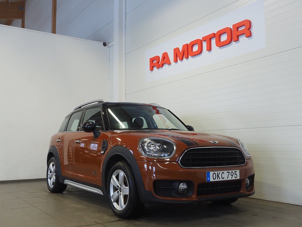 MINI Countryman Cooper ALL4 136hk Pepper Drag H/K Navi P-Sen Keyless 2017