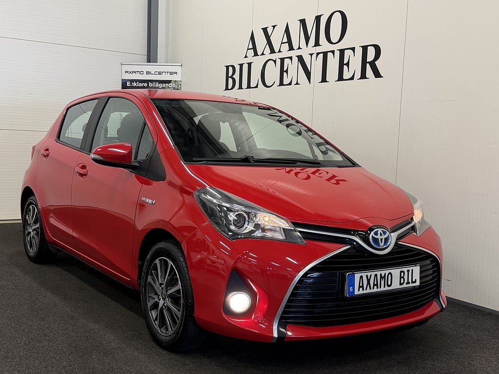 Toyota Yaris Hybrid e-CVT Active 101Hk B-kam*863kr/mån*Skatt 360kr