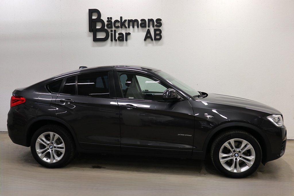 BMW X4 xDrive20d Auto Drag Rattvärme Park sensorer Nyservad