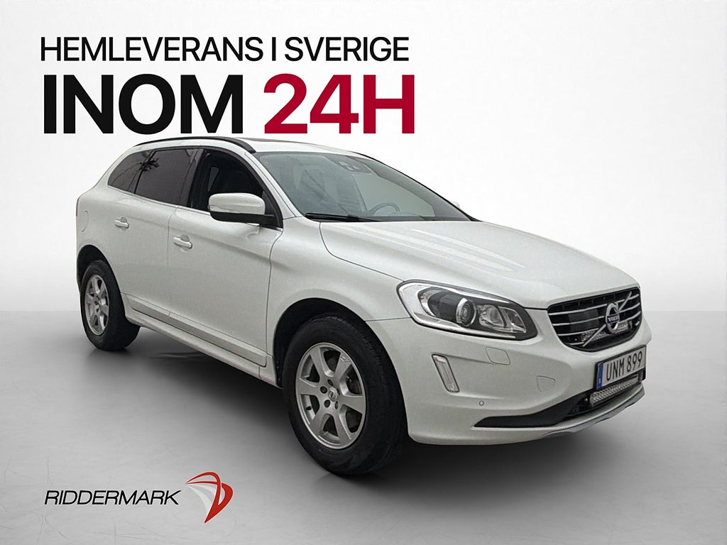 Volvo XC60 D4 190hk AWD Classic Pano Kamera Drag Navi