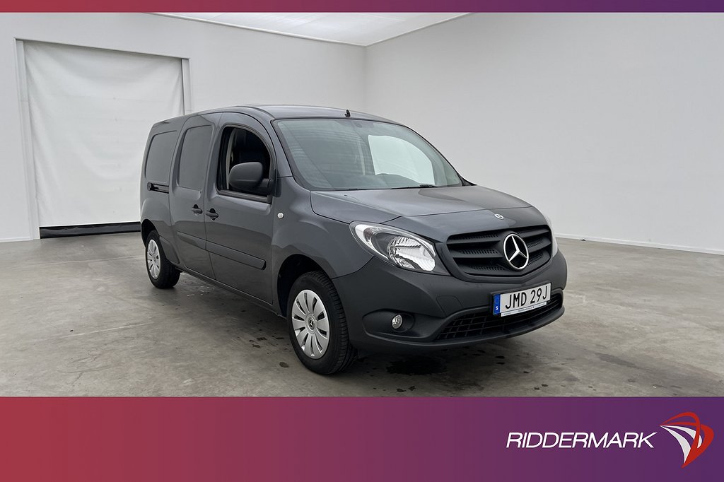 Mercedes-Benz Citan L2 109 Dragkrok 3-Sits Farthållare Moms