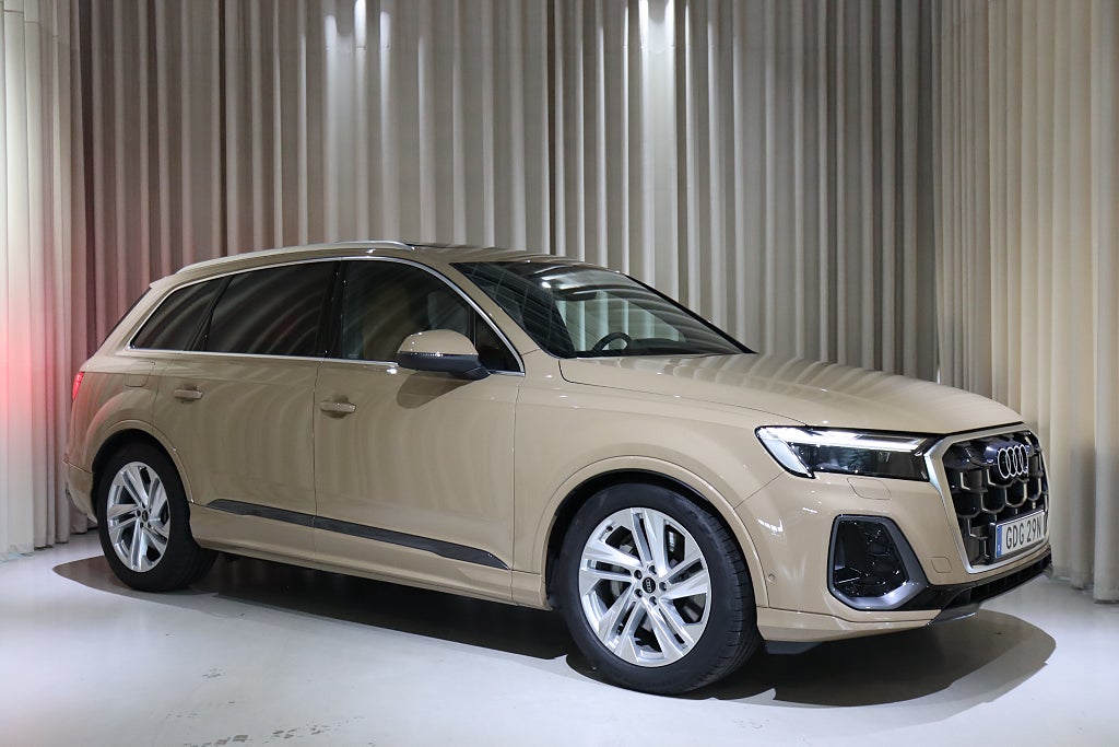 Audi Q7 50 TDI 286HK S line 7-Sits Exclusive Se Spec