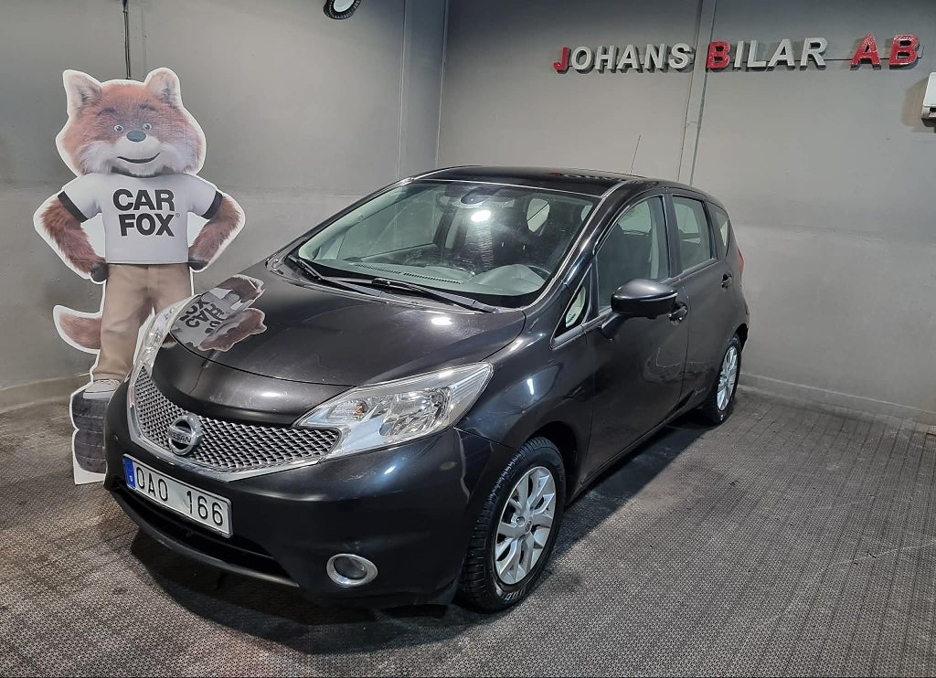 Nissan Note 1.2 fullutrustad, 80hk, en privat ägare!