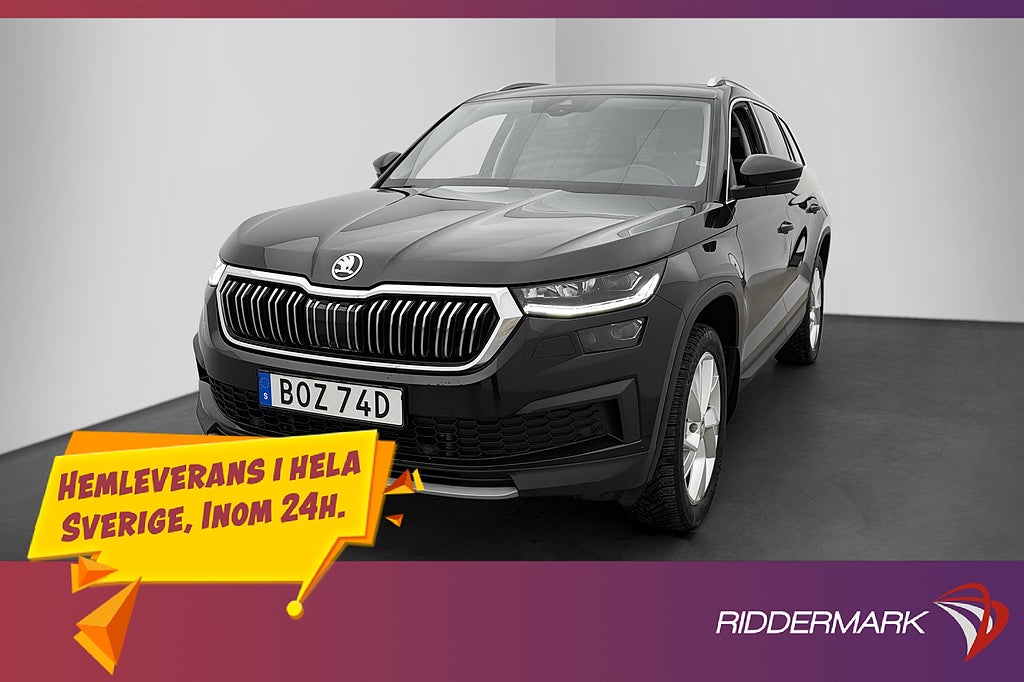 Skoda Kodiaq TDI 4x4 Style D-Värmare Skinn Cockpit Dragkrok