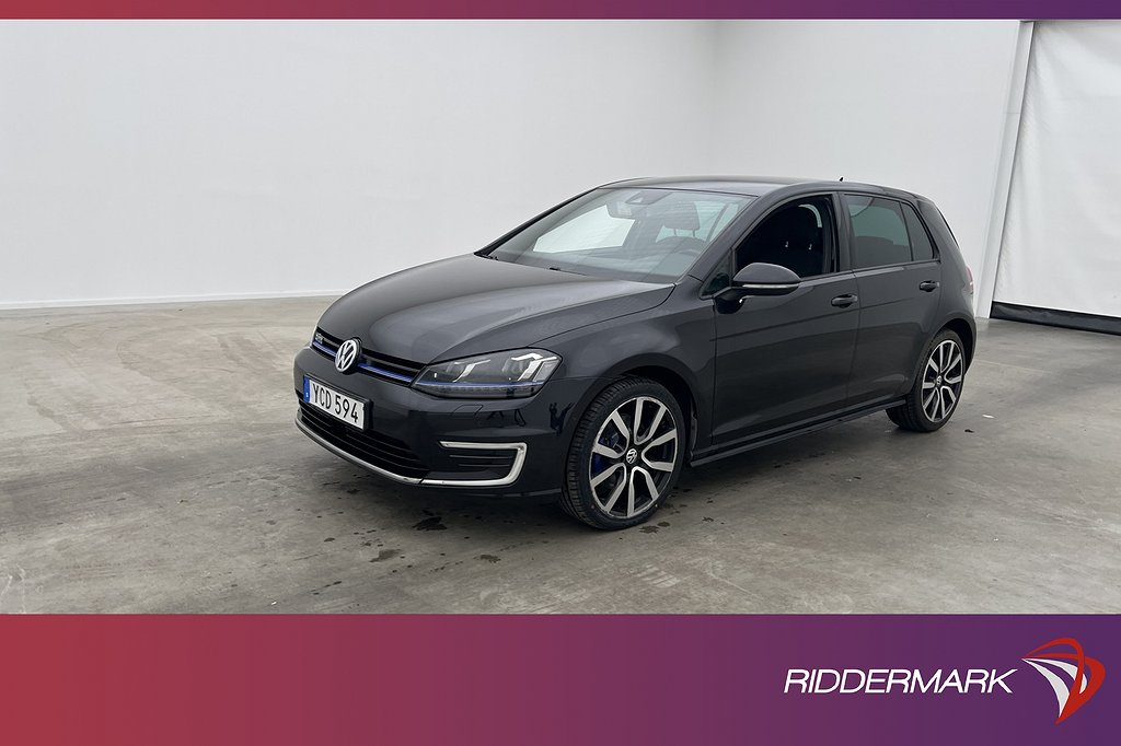 Volkswagen Golf GTE 204hk Pluspaket Värmare Kamera Navi