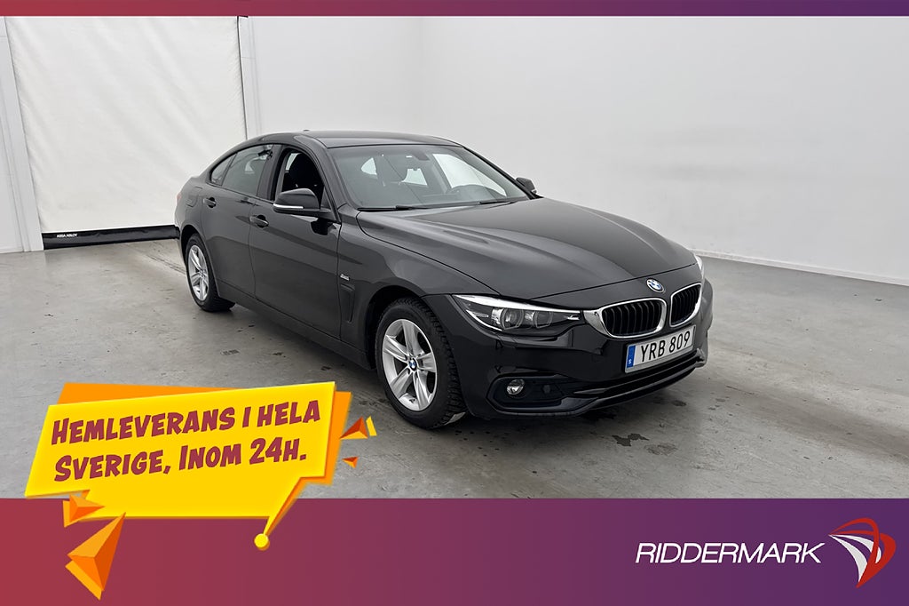 BMW 420 D xDrive Gran Coupé Sport line Navi Sensorer Keyless