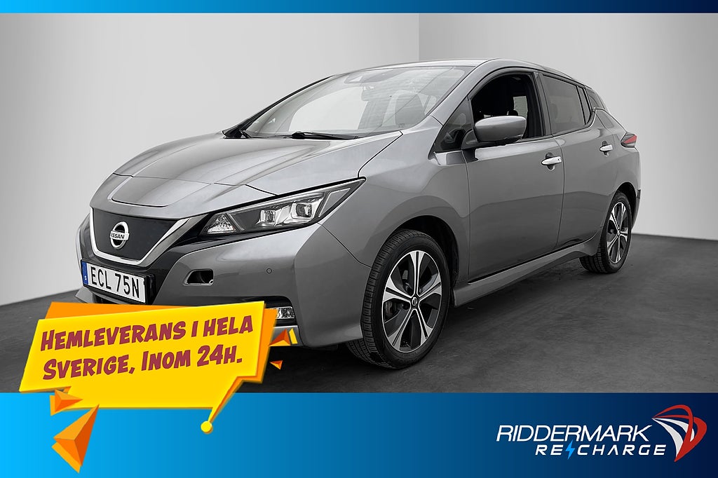 Nissan Leaf e+ 217hk N-Connecta 360°Kamera CarPlay Rattvärme