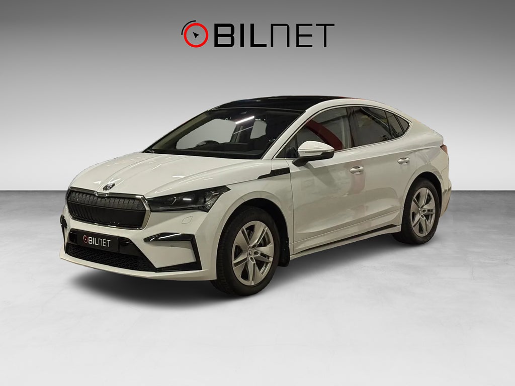 Skoda Enyaq Coupé Coupé 85x Solid EDT Pano Värmare Moms Drag Matrix 19