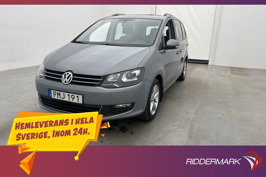 Volkswagen Sharan TDI 140hk Premium 7-Sits Kamera Värm Drag