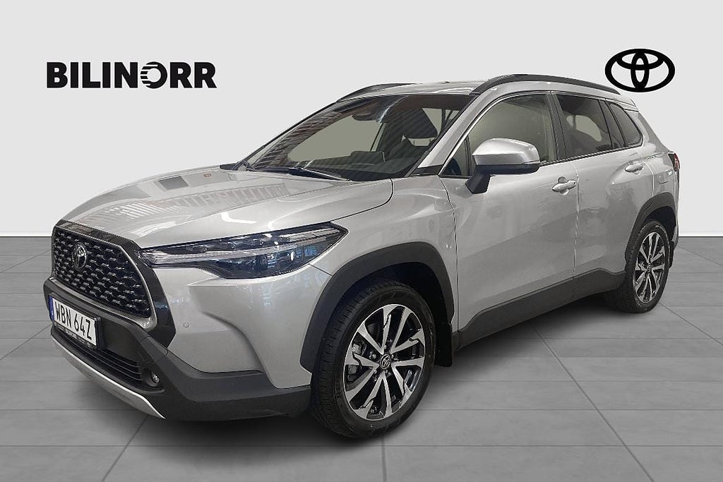Toyota Corolla Cross Hybrid AWD-i 2,0 Executive Skinnklädsel JBL | Dragkrok | V
