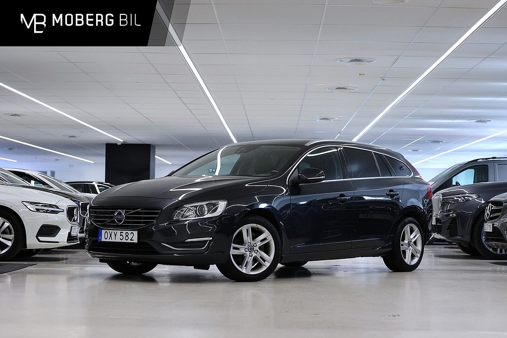 Volvo V60 D4 AWD 190hk Summum Keyless Navi Värmare Drag