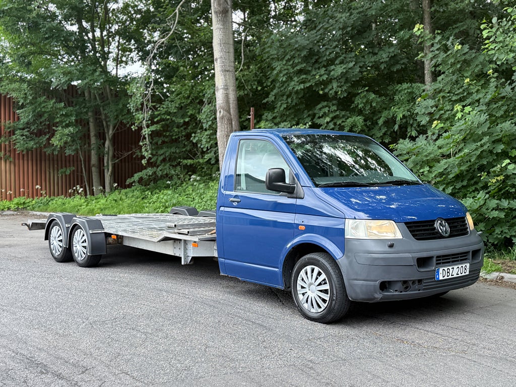 Volkswagen Transporter T30 Chassi Cab Biltransport - Nybes- Luftfjädring 