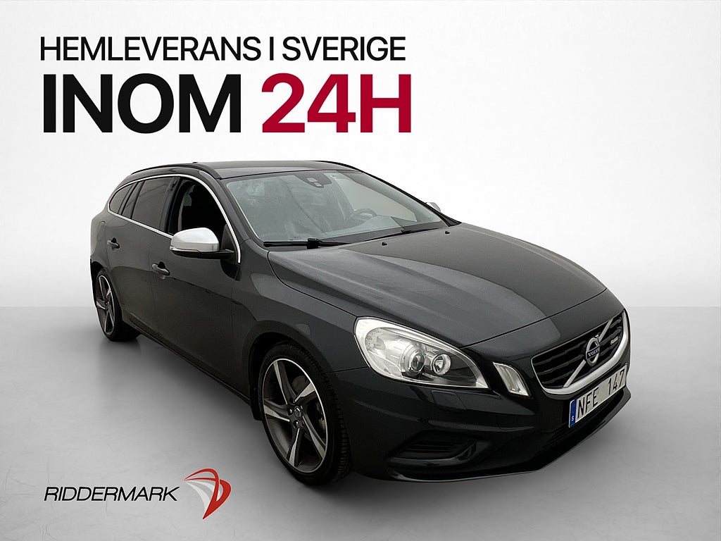 Volvo V60 D3 R-Design Drag Skinn Värmare VOC K-Rem bytt