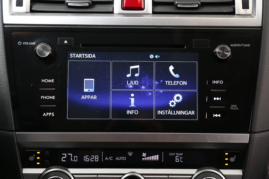 Subaru Outback 2,5i 175hk Ridge AWD Aut Skinn Extraljus Motorv Drag