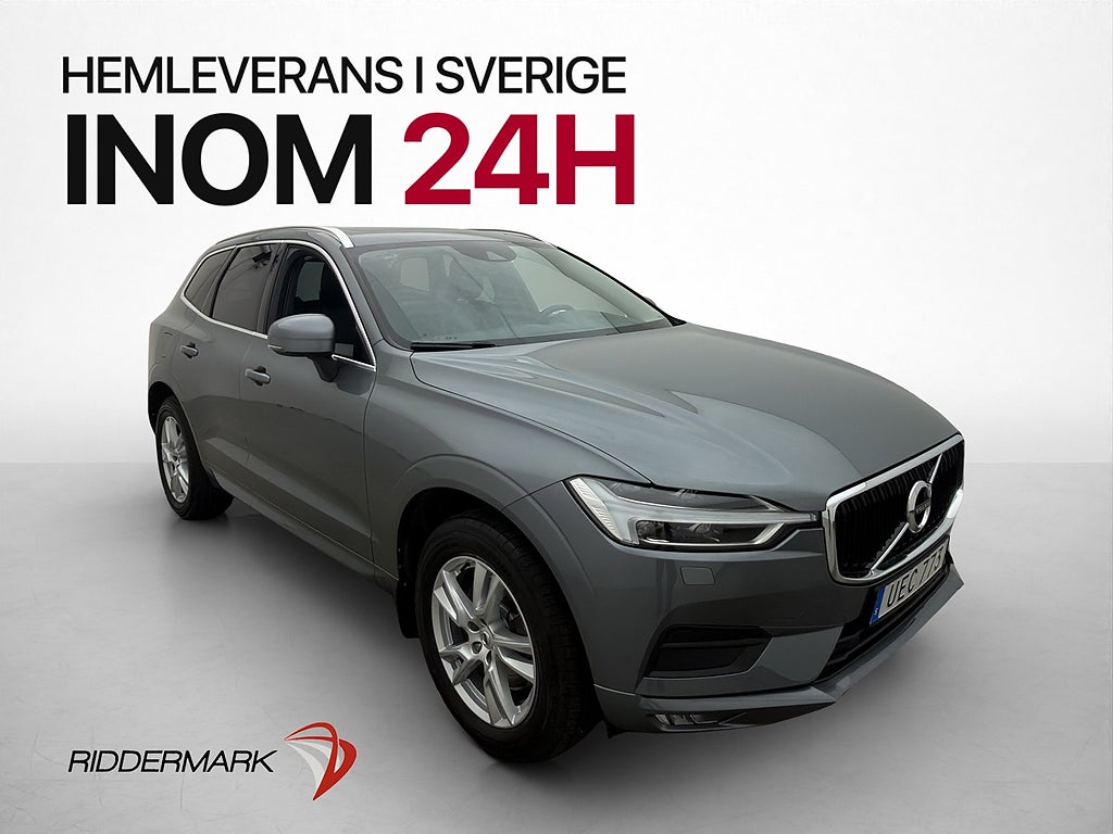 Volvo XC60 D4 AWD Momentum VOC Pano Skinn B-Kamera Drag Navi