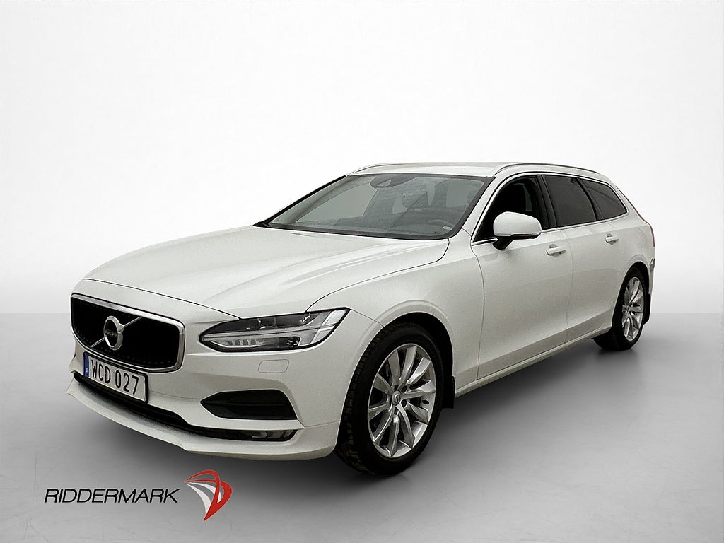 Volvo V90 D4 190hk Advanced  D-Värm Halvskinn Drag Carplay