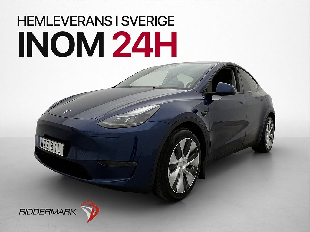 Tesla Model Y Long Range AWD Pano AP Drag Skinn Kamera