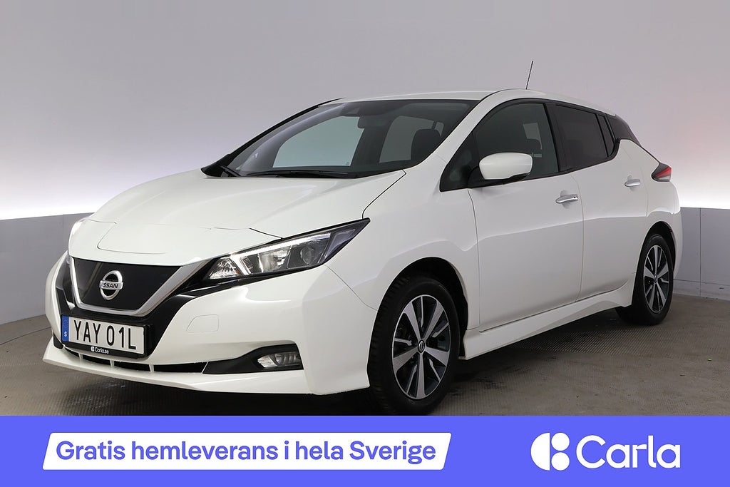 Nissan Leaf 40 kWh Acenta Snabbladdning Kamera BLIS Navi