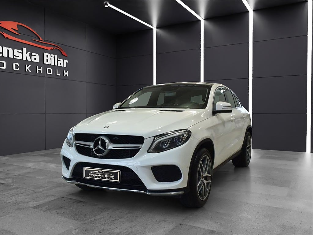 Mercedes-Benz GLE 350d 4MATIC Coupé AMG/PANO/DRAG/360/CARPLAY/VÄRMARE/LUFTFJÄDRING