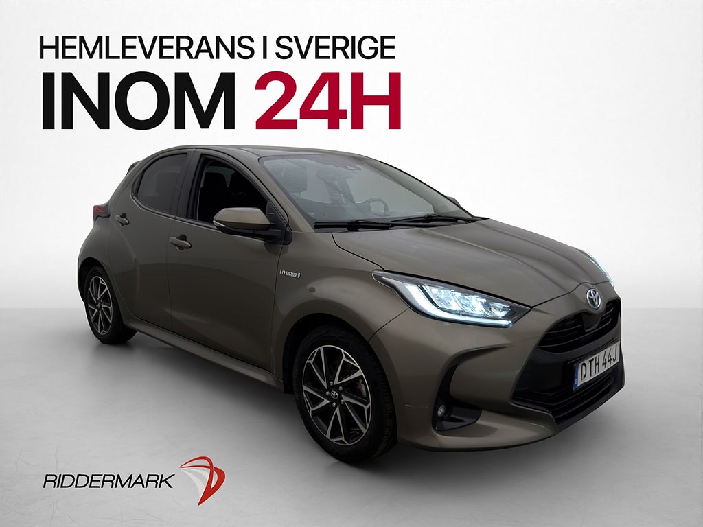Toyota Yaris Hybrid 116hk Active Plus Kamera Rattvärme