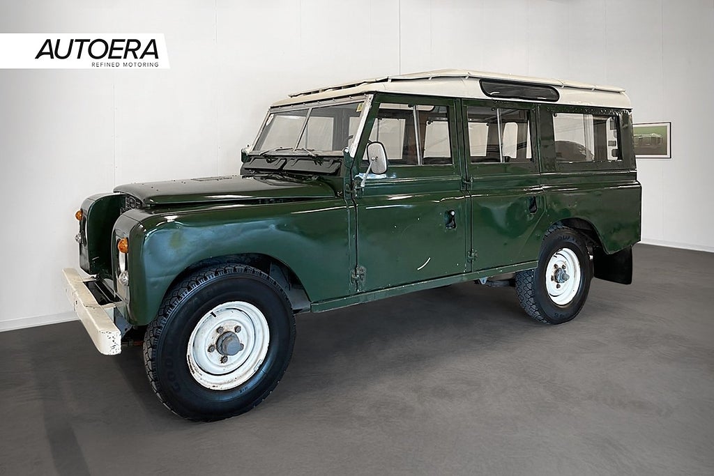 Land Rover Series IIA 109 - Bensin unik/Svensksåld