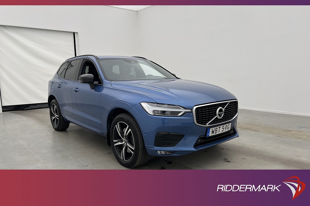 Volvo XC60 B5 AWD R-Design VOC Värmare 360° Navi BLIS MOMS