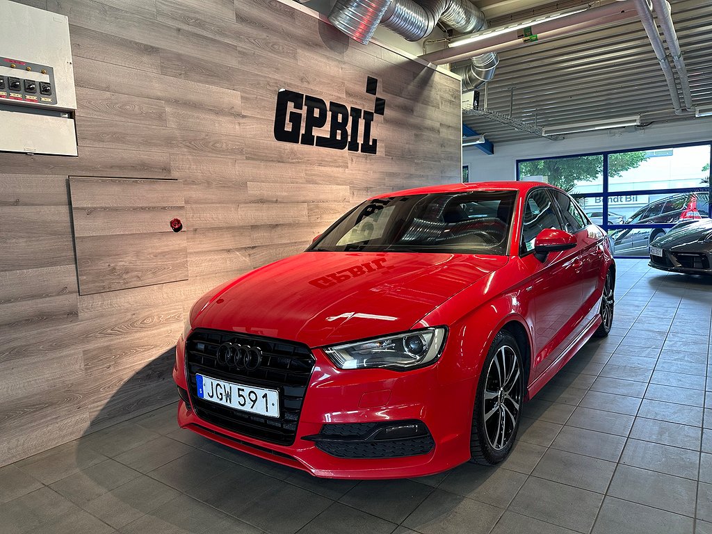 Audi A3 Sedan 2.0 TDI 150hk | S Line | Sport Plus | Sv-såld