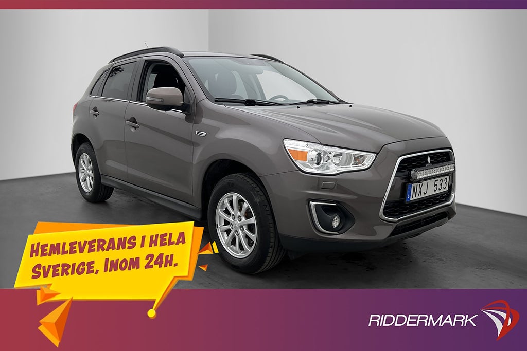 Mitsubishi ASX 2.2 Di-D 4WD Comfort 1 Brukare Bluetooth Drag