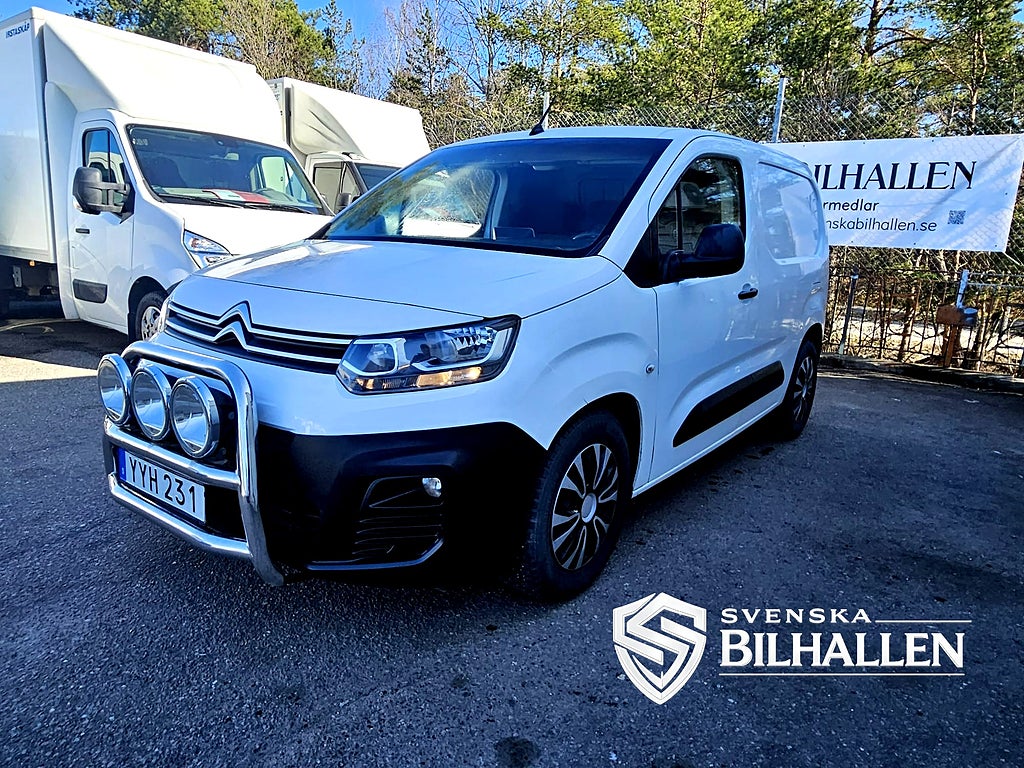 Citroën Berlingo 1.5 BlueHDi Dieselvärmare Nybesiktad Nyserv 3-Sits Drag