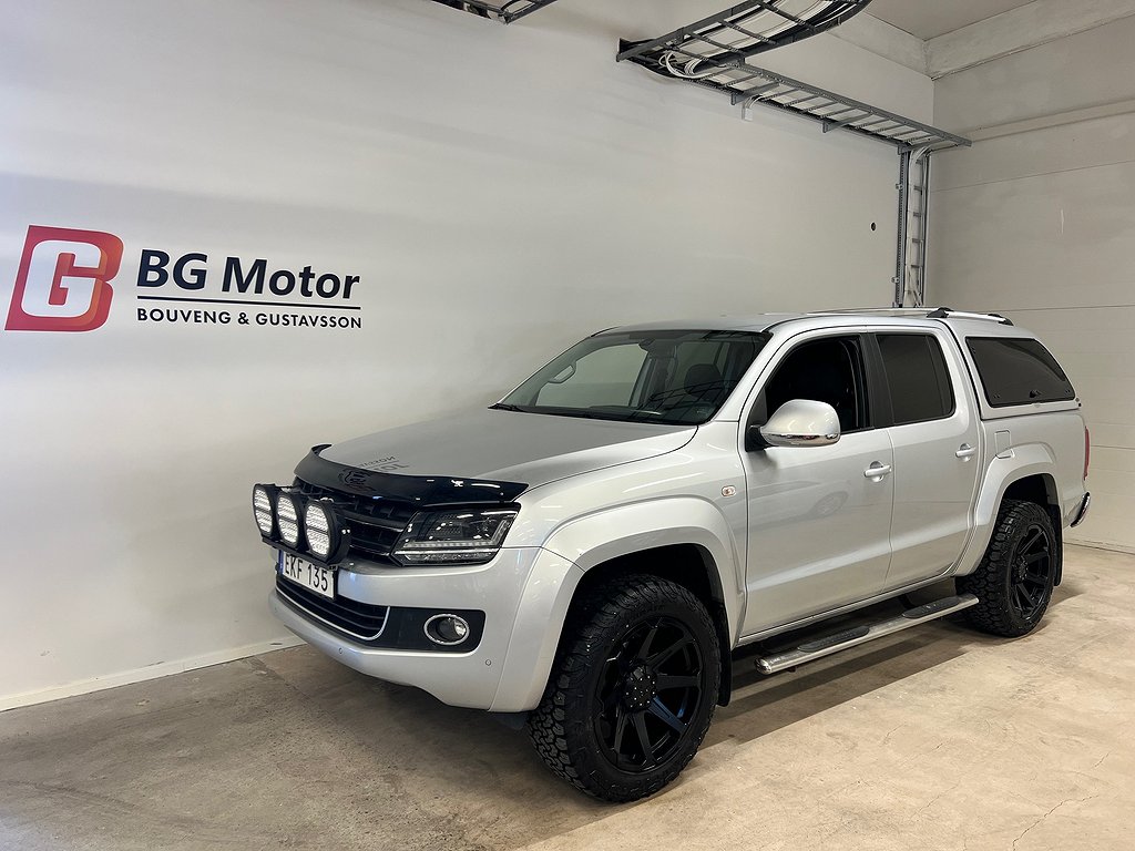 Volkswagen Amarok 2.0 BiTDI 4M Highline 180hk Värmare/Nyserv