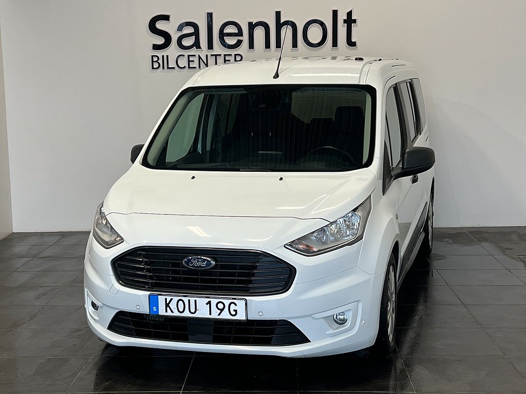 Ford Tourneo Grand Connect 100hk Värmare Drag 5-Sits Moms