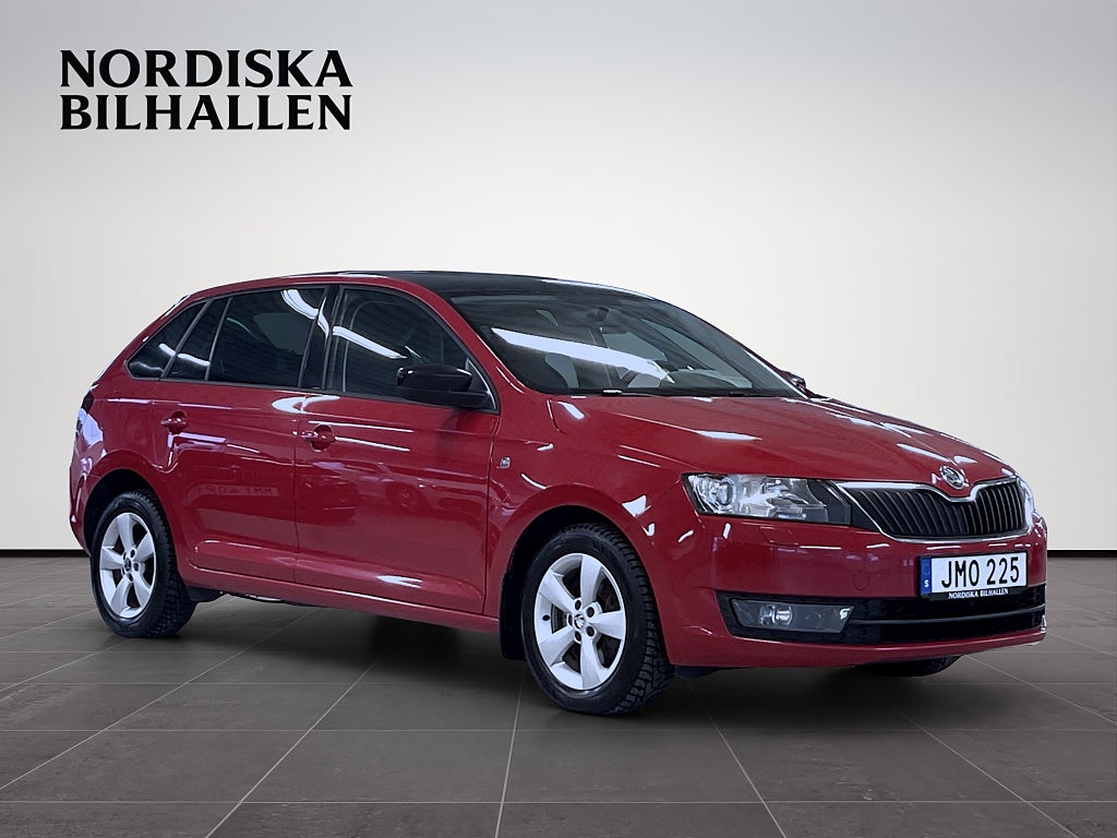 Skoda Rapid Spaceback 1.2 TSI Plus, Style Plus Nybesiktad Drag Pano
