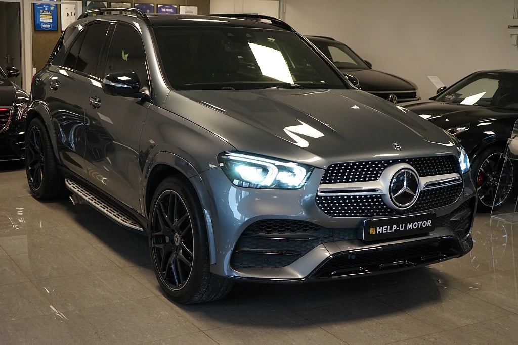 Mercedes-Benz GLE 400 d 4M AMG Panorama Drag Värmare HUD 22" Kamera 330hk