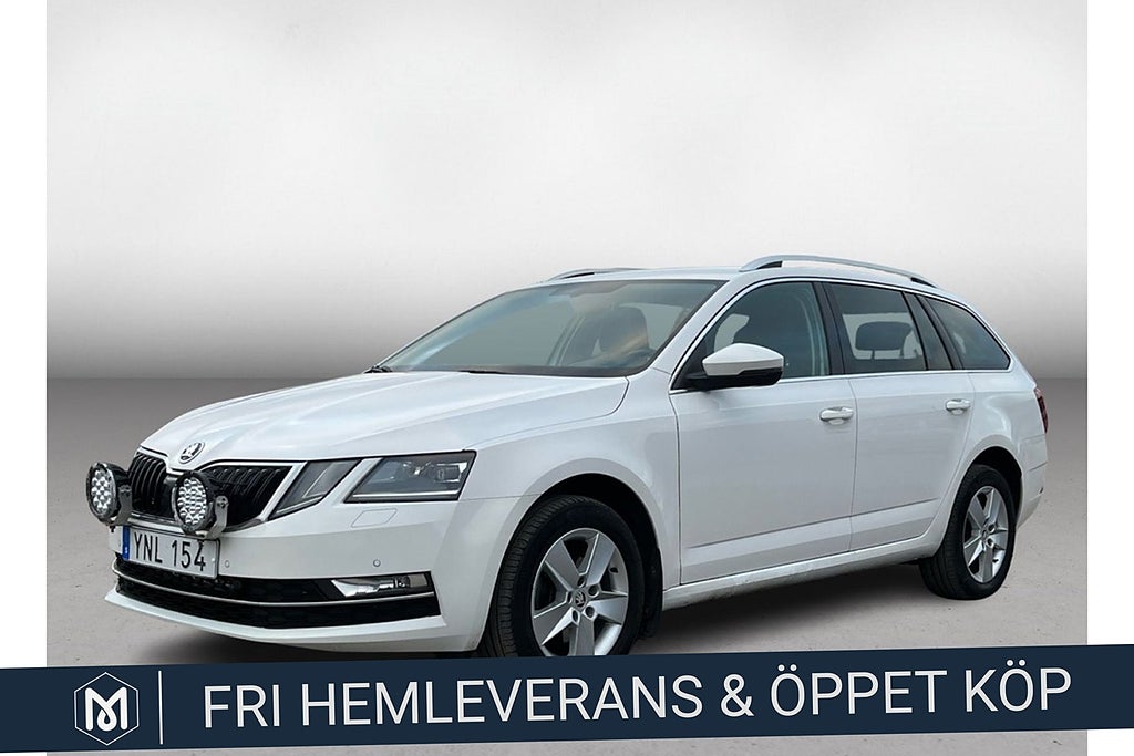 Skoda Octavia Kombi 2.0 TDI 4x4 Backkamera Värmare Navi Drag