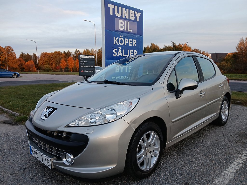 Peugeot 207 1.6 HDi Euro OBS 5100 MIL/Nybesiktad/NyKamrem