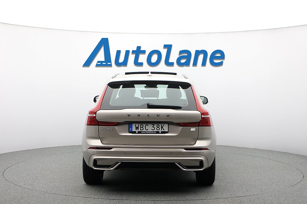 Volvo XC60 Recharge T6 AWD Geartronic Plus Dark, Pano, 350hk